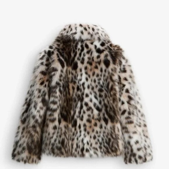 ZARA FAUX FUR JACKET ZW COLLECTION - Picture 3 of 4